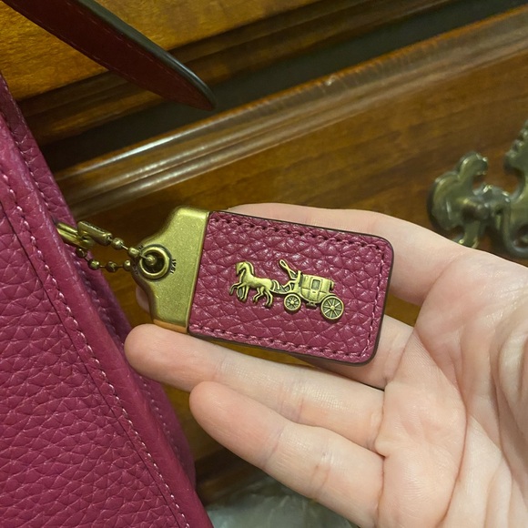 Coach Emery Bag Hibiscus/Brass! - Picture 2 of 12